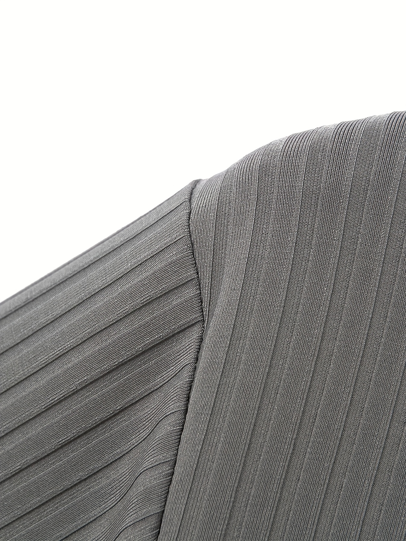 casual ribbed mens comfy daily short sleeve lapel shirt summer golf sports details 33