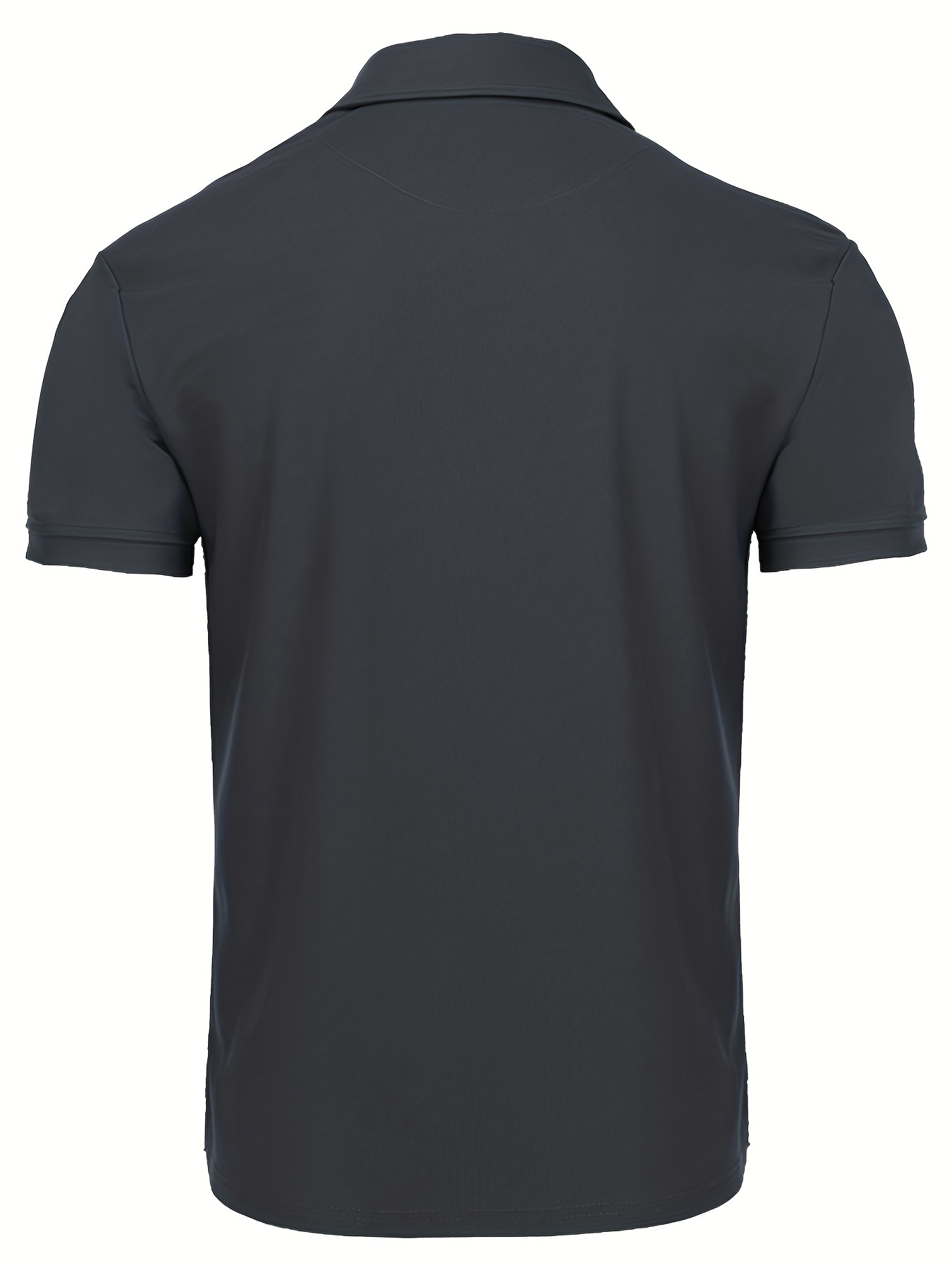 classic design golf shirt mens casual mid stretch short sleeve lapel shirt for summer details 31