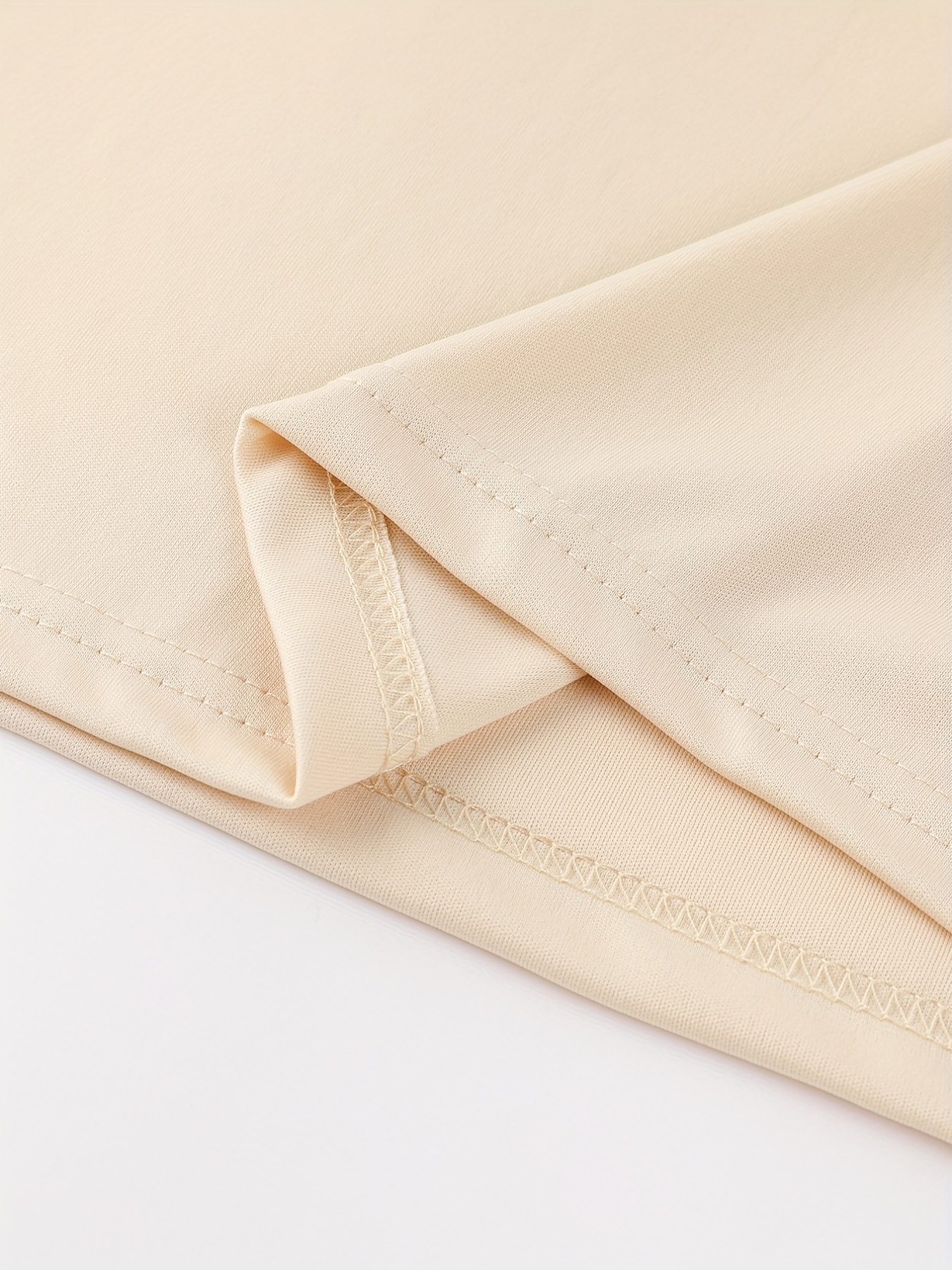 solid color mens casual short sleeves zipper shirts lapel collar tops pullovers mens clothing for summer details 49