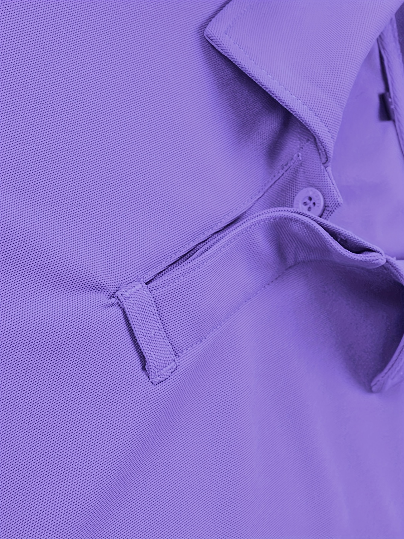 classic design golf shirt mens casual mid stretch short sleeve lapel shirt for summer details 19