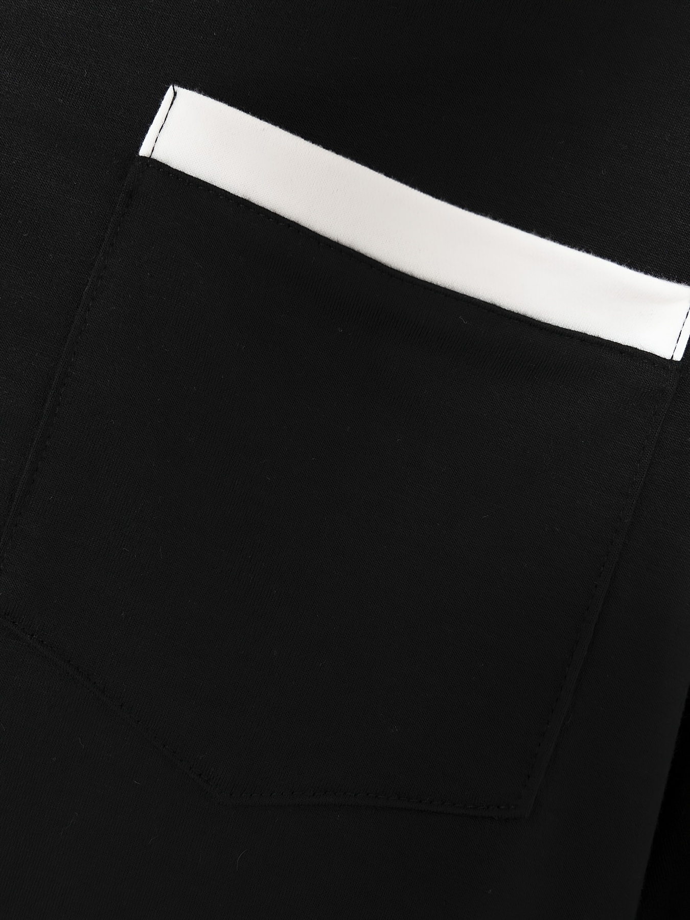 cotton blend breathable regular fit golf shirt mens casual v neck t shirt short sleeve for summer mens clothing details 9