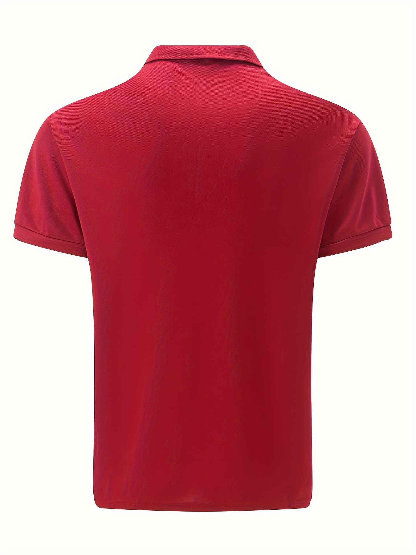 mens casual medium stretch sports short sleeve shirt details 16