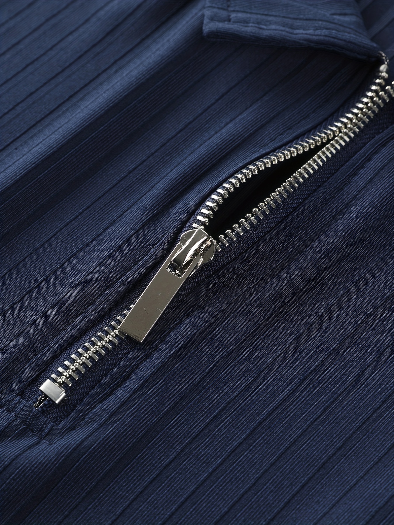 mens solid creative top casual high stretch short sleeve lapel shirt mens clothes for summer outdoor details 33