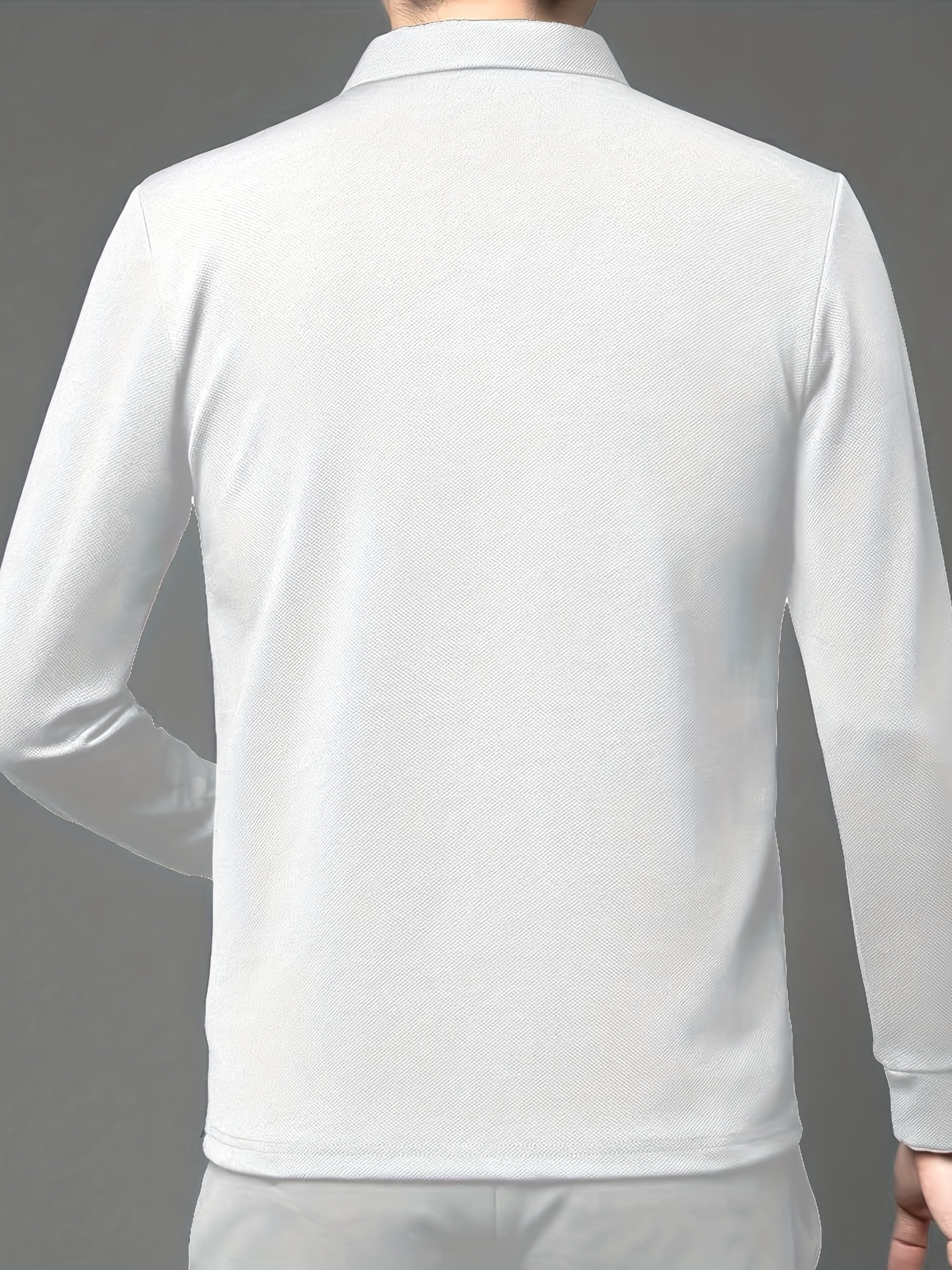 mens casual lapel shirt elegant lapel long sleeve tops details 26