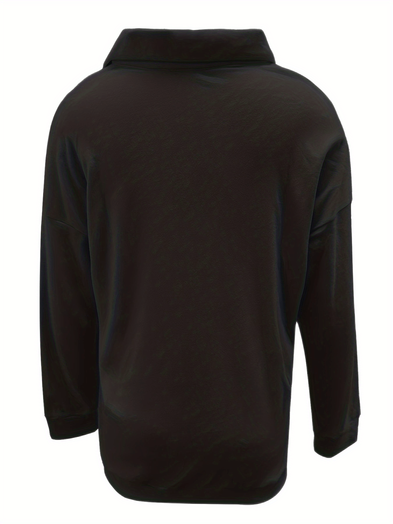 mens casual loose long sleeves button lapel slim shirts details 39