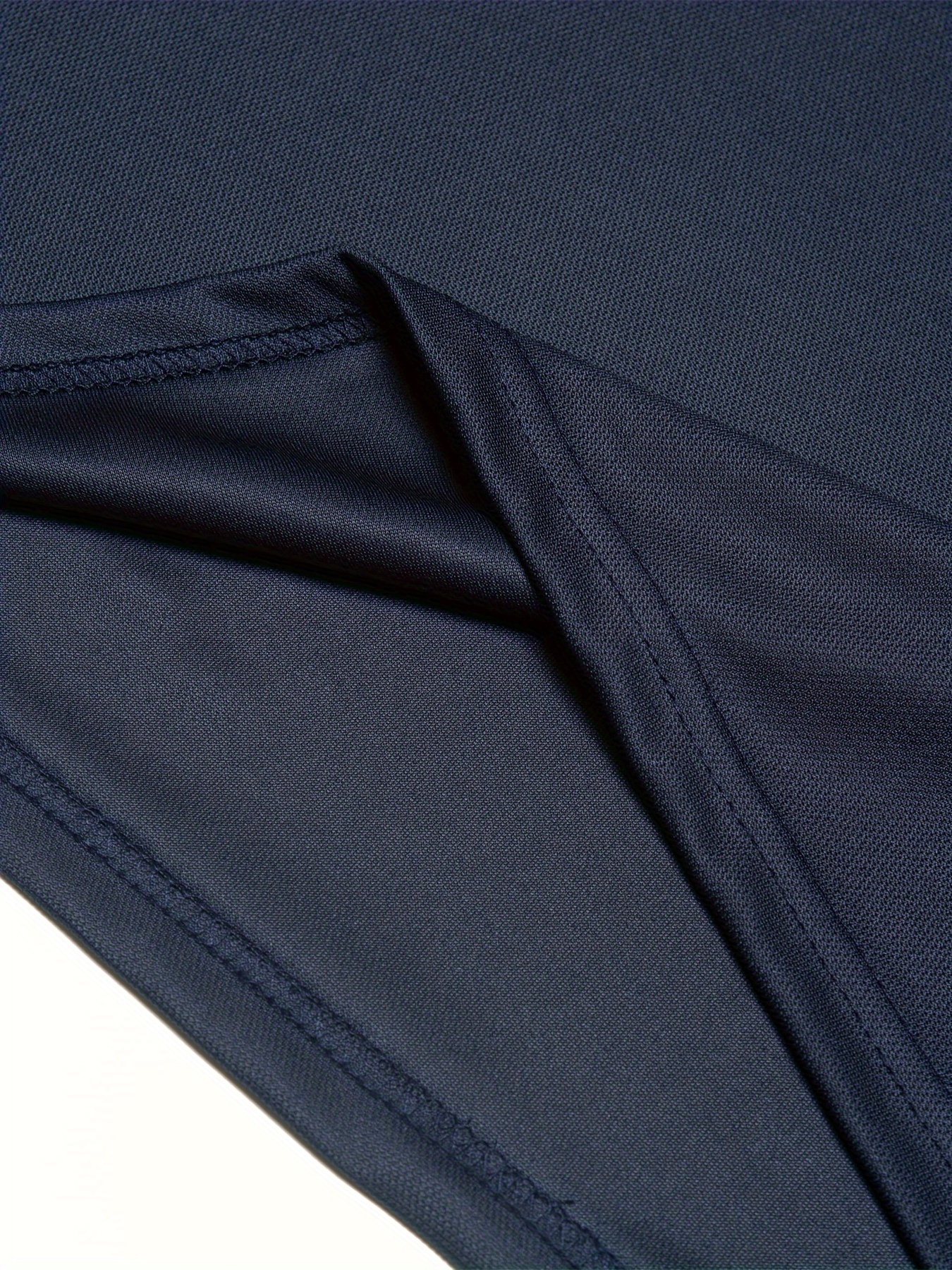 mens casual medium stretch sports short sleeve shirt details 9