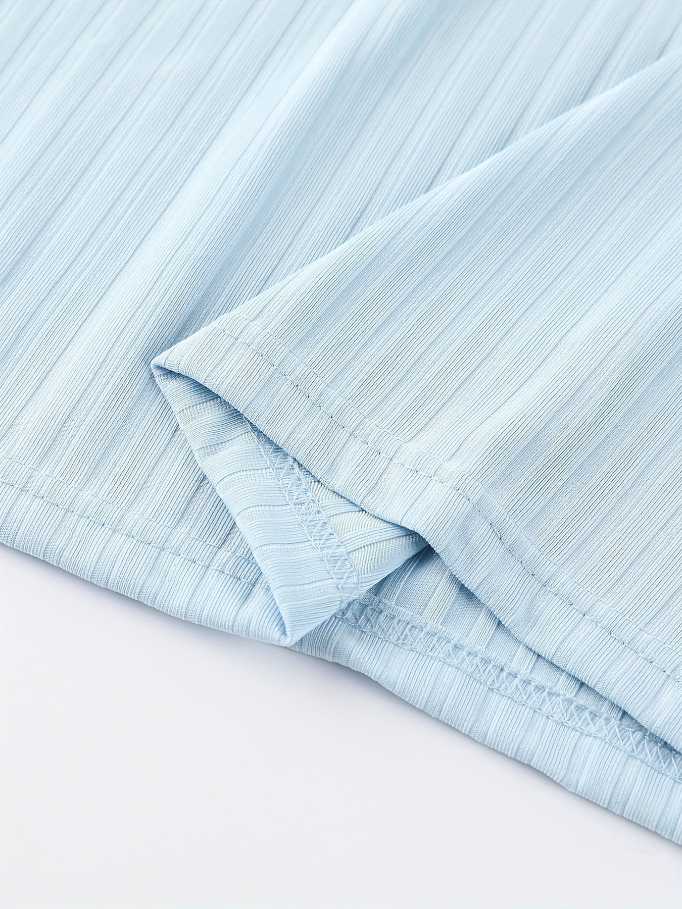 mens solid creative top casual high stretch short sleeve lapel shirt mens clothes for summer outdoor details 11