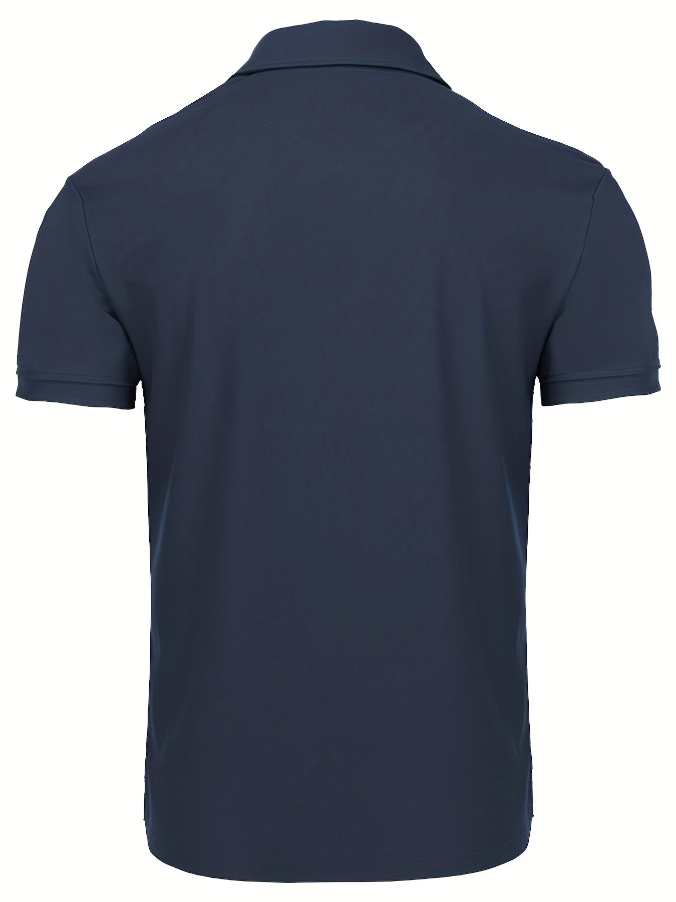 classic design golf shirt mens casual mid stretch short sleeve lapel shirt for summer details 16