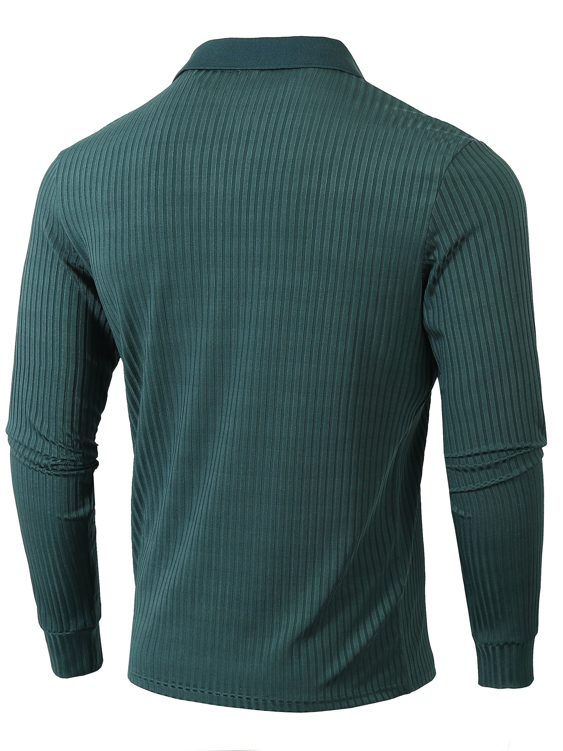 lapel shirt, ribbed mens all match sweetheart v neck long sleeve lapel shirt spring fall outdoor activity details 26