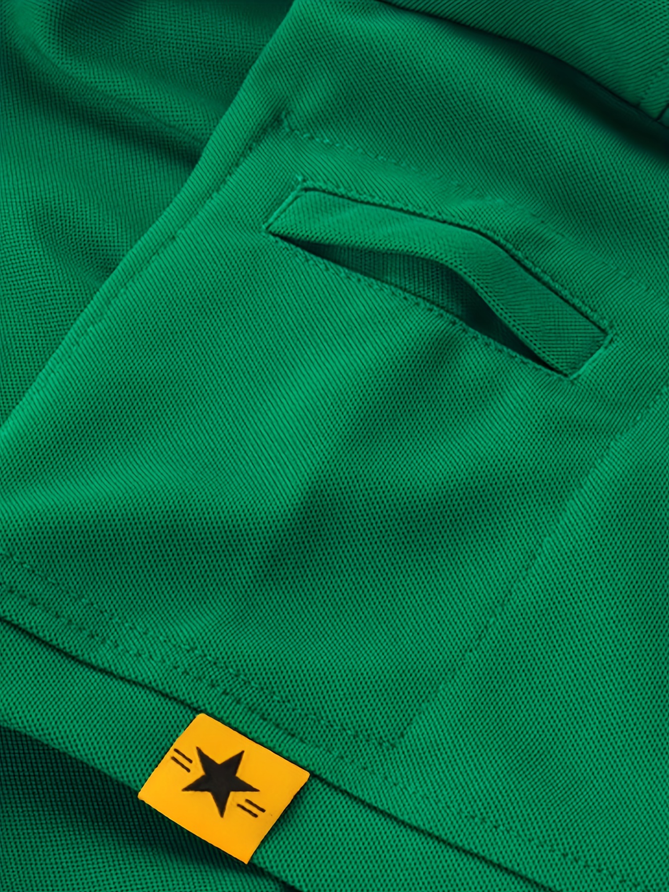 classic design golf shirt mens casual mid stretch short sleeve lapel shirt for summer details 41