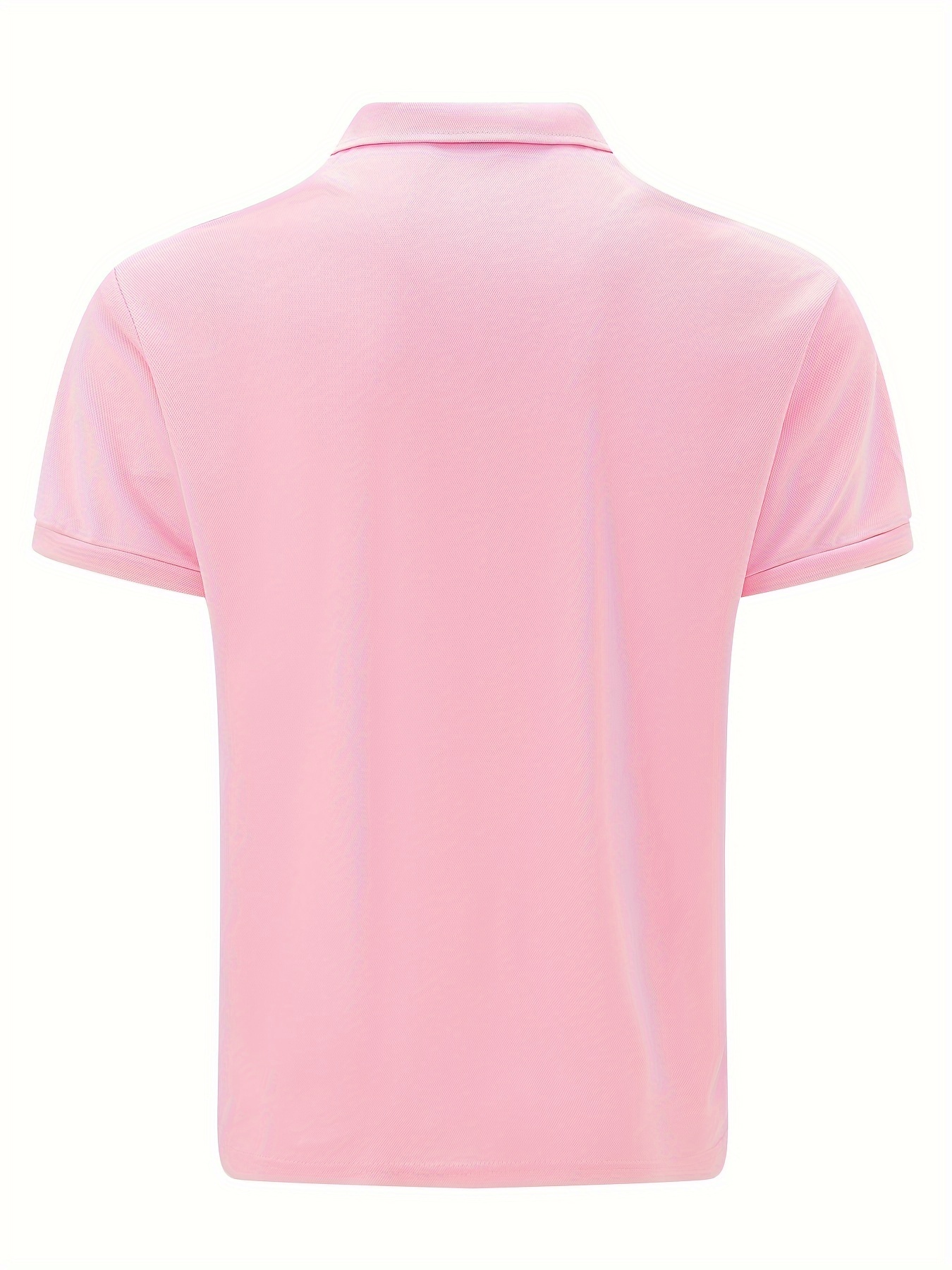 mens casual medium stretch sports short sleeve shirt details 21