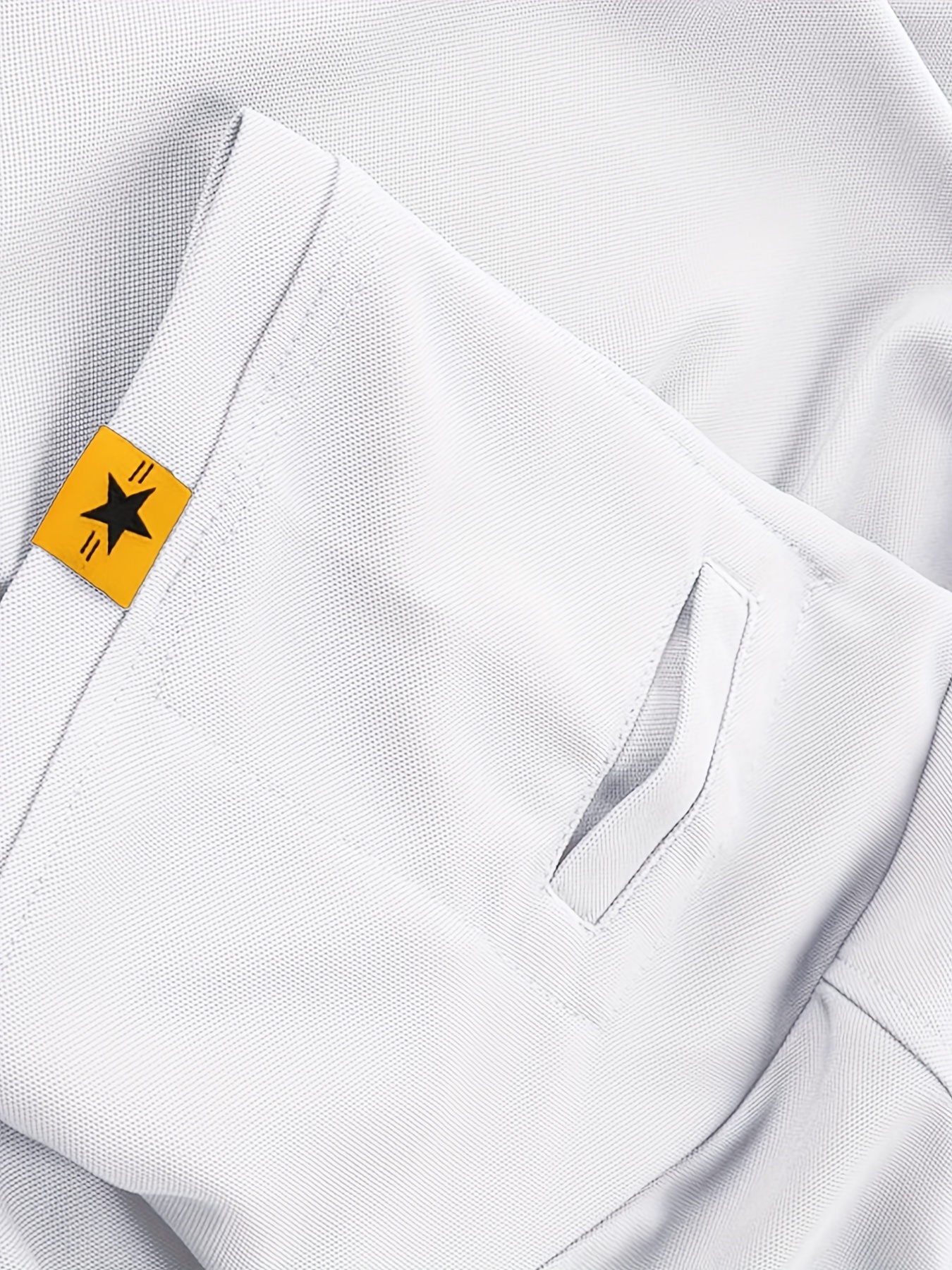 classic design golf shirt mens casual mid stretch short sleeve lapel shirt for summer details 1