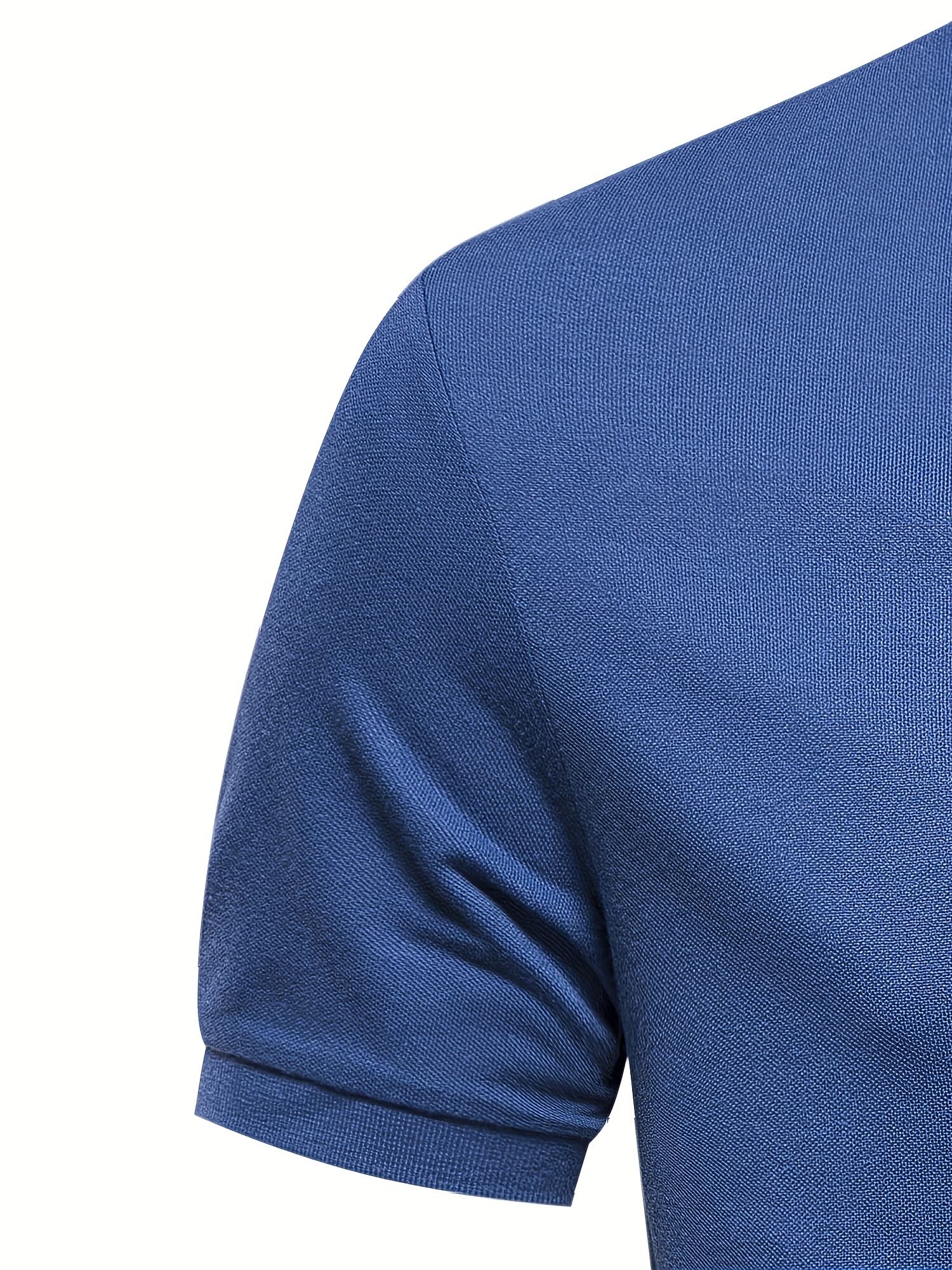 mens solid giraffe embroidery short sleeve lapel shirts mens fashion leisurewear for spring fall golf sports details 17