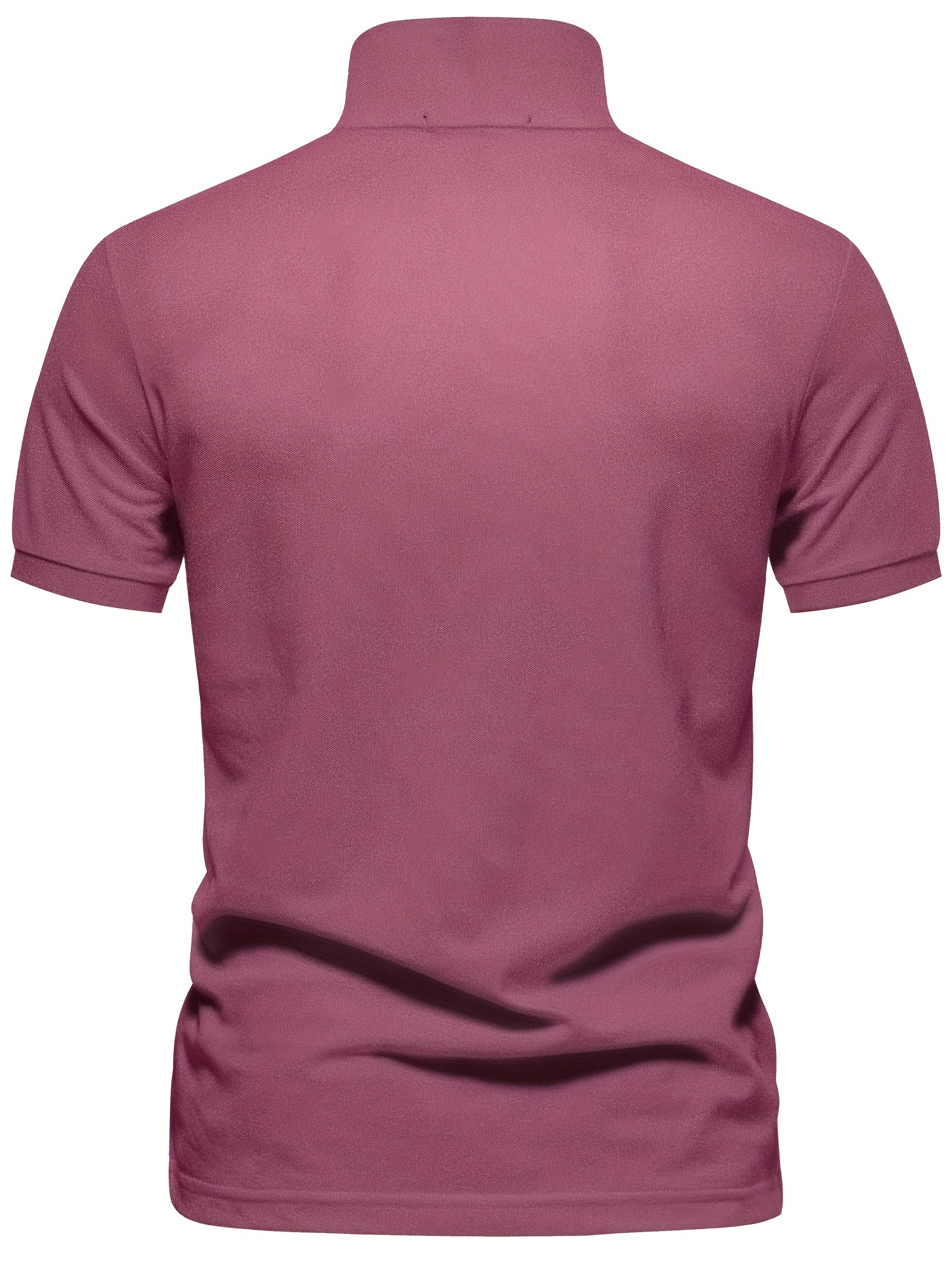 mens solid giraffe embroidery short sleeve lapel shirts mens fashion leisurewear for spring fall golf sports details 6