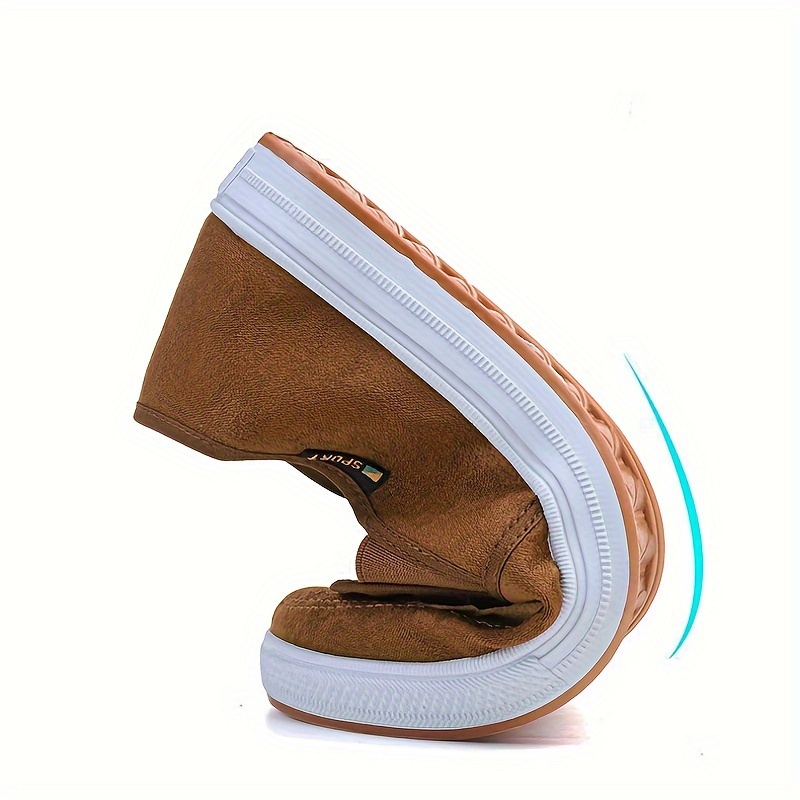 slip skateboard shoes men s solid colour comfy non slip details 6