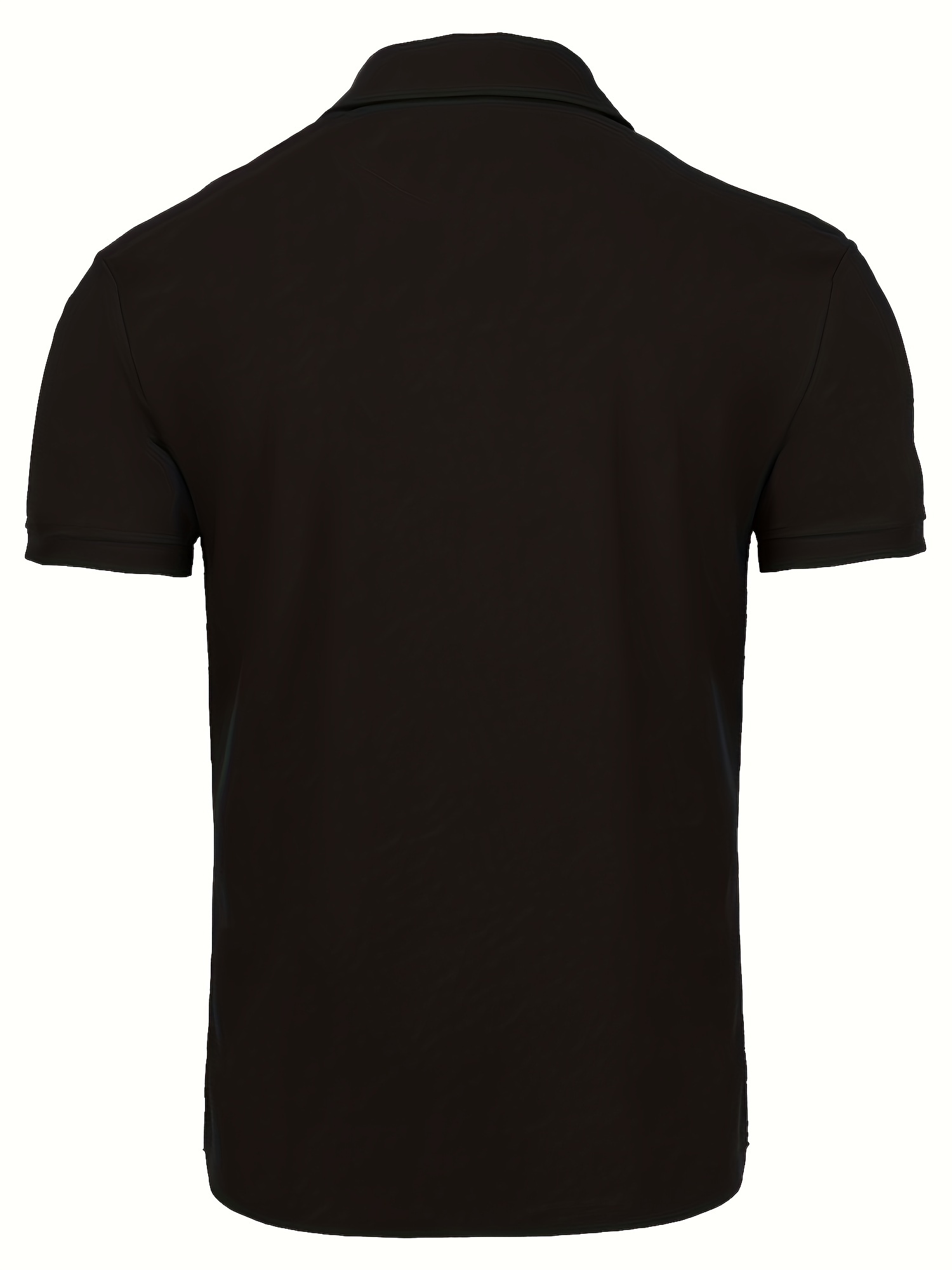 classic design golf shirt mens casual mid stretch short sleeve lapel shirt for summer details 36