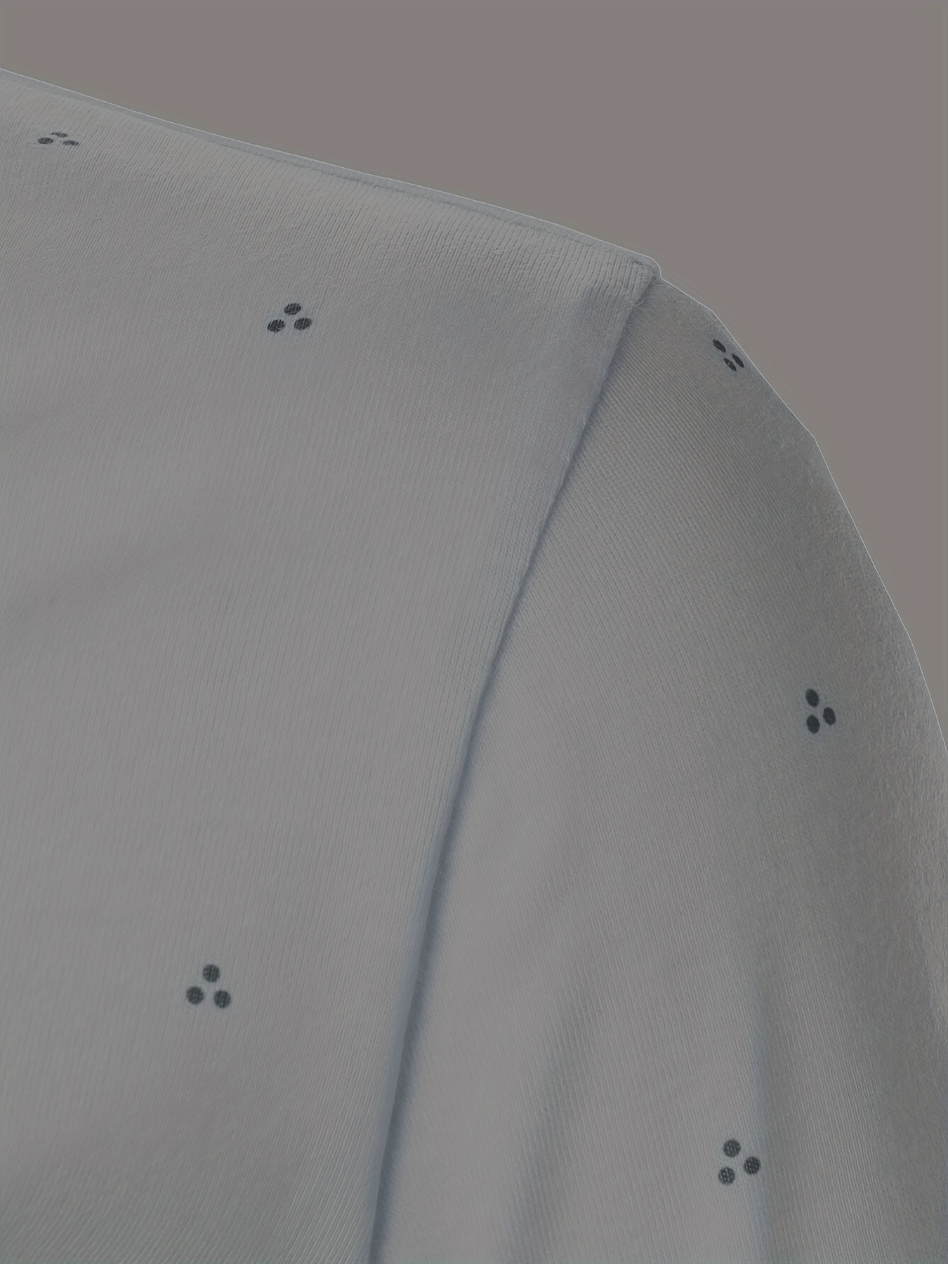 mens shirts casual navy blue slim fit lapel button up shirt details 7