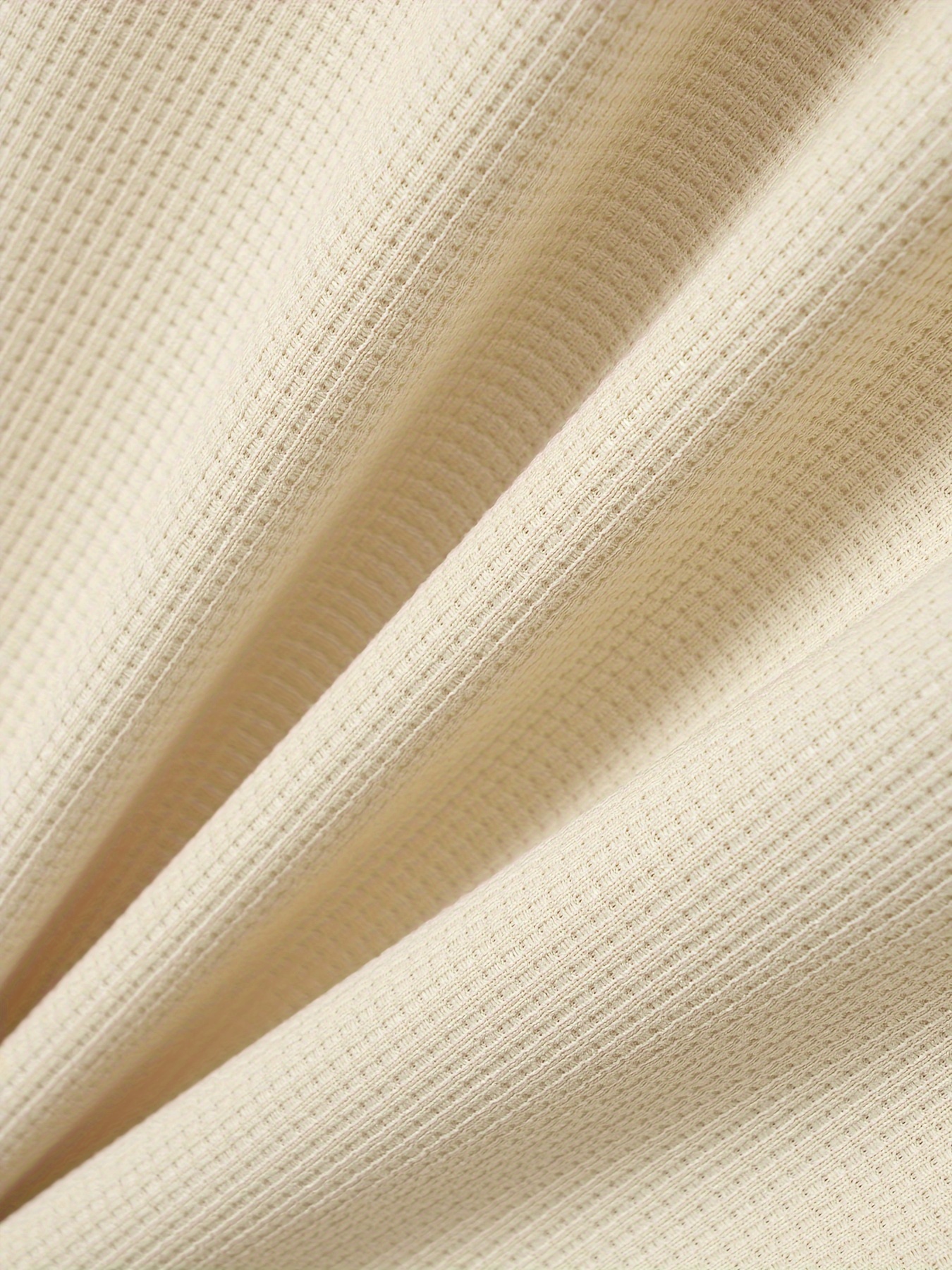 breathable regular fit waffle golf shirt mens casual v neck t shirt short sleeve for summer mens clothing details 23