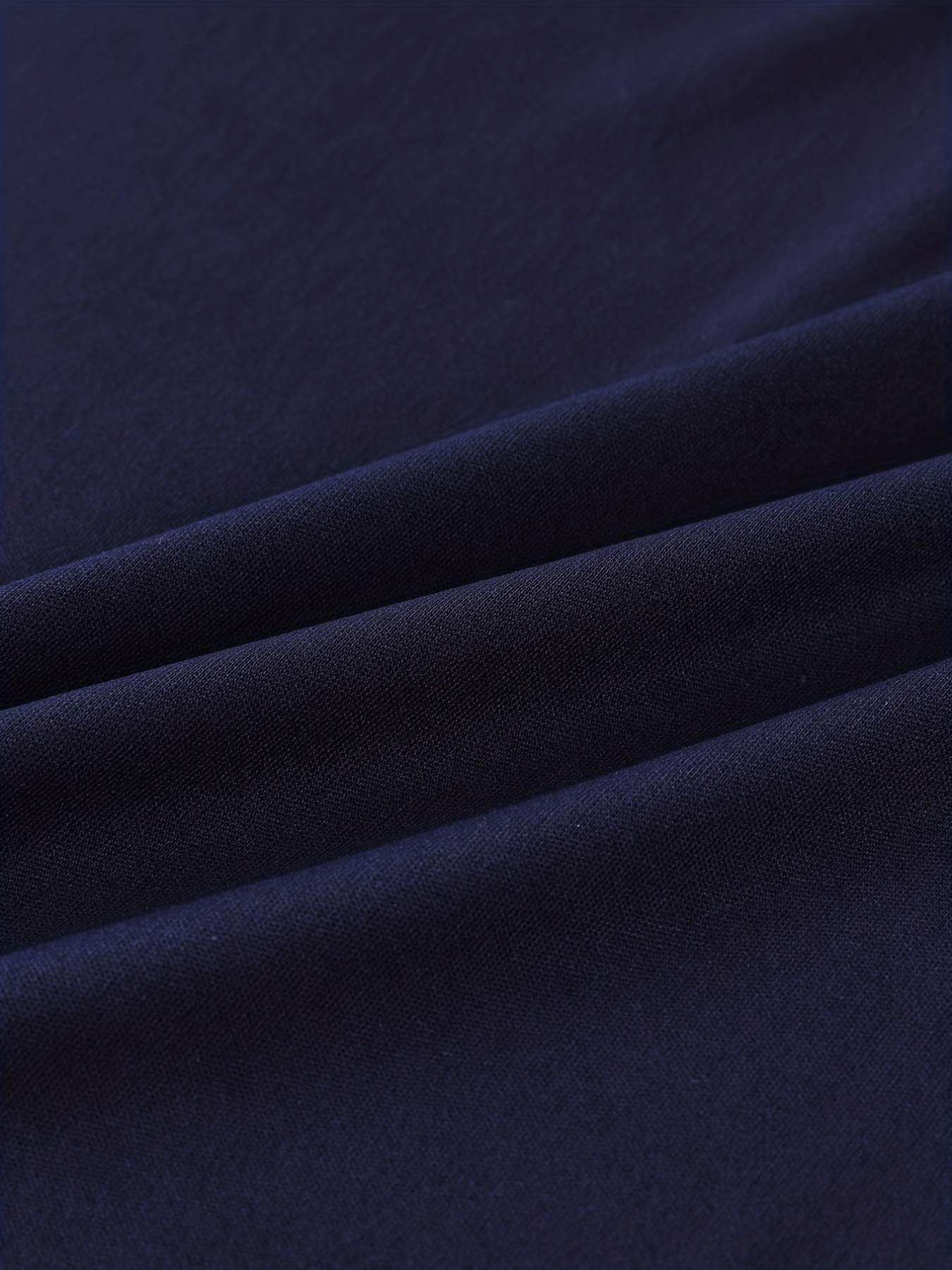 solid color mens casual short sleeves zipper shirts lapel collar tops pullovers mens clothing for summer details 26