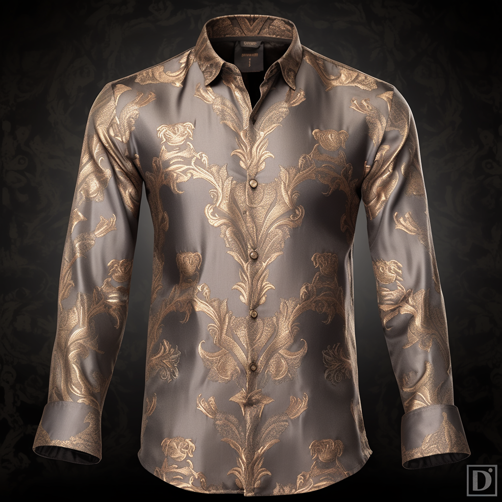Best Silk Luxury Business VIP Exclusive Designer unique Luxe Collection long Shirt High Elasticity