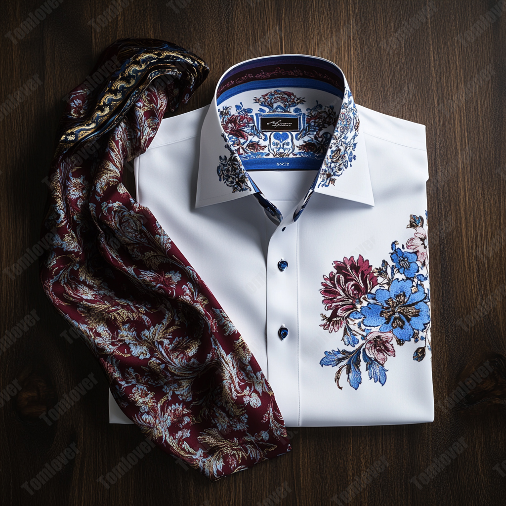 2025 Best Men's Unique Luxe Collection Classic Casual Shirt