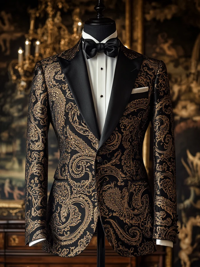 Unique  business gentleman casual Men's Luxury Business Casual Fashion Blazer Suit Coat Jacket