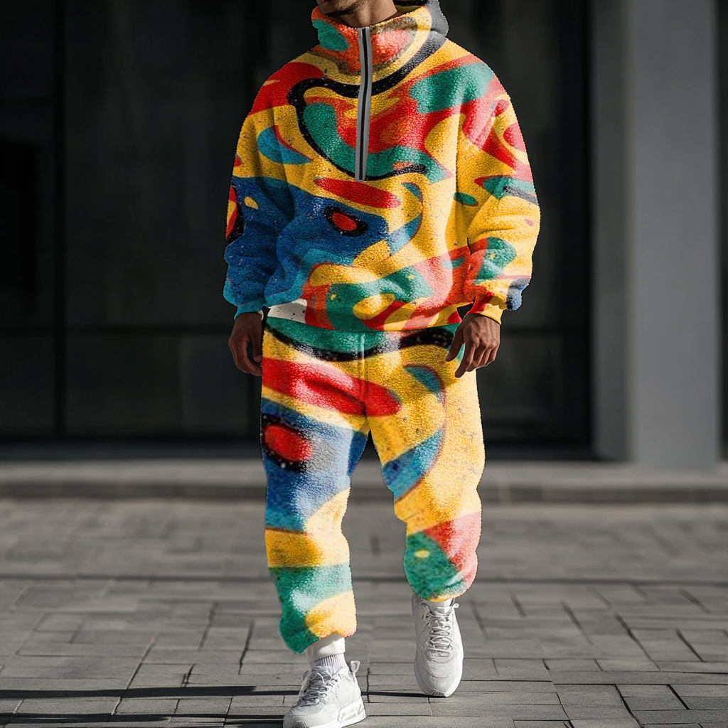 Unique design Men's fashion casual set