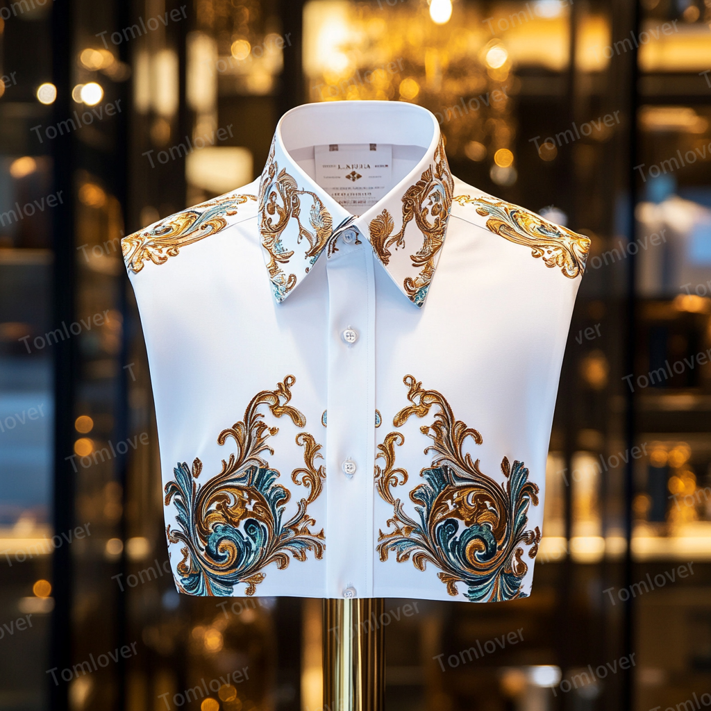 2025 Best Men's Unique Luxe Collection Classic Casual Shirt