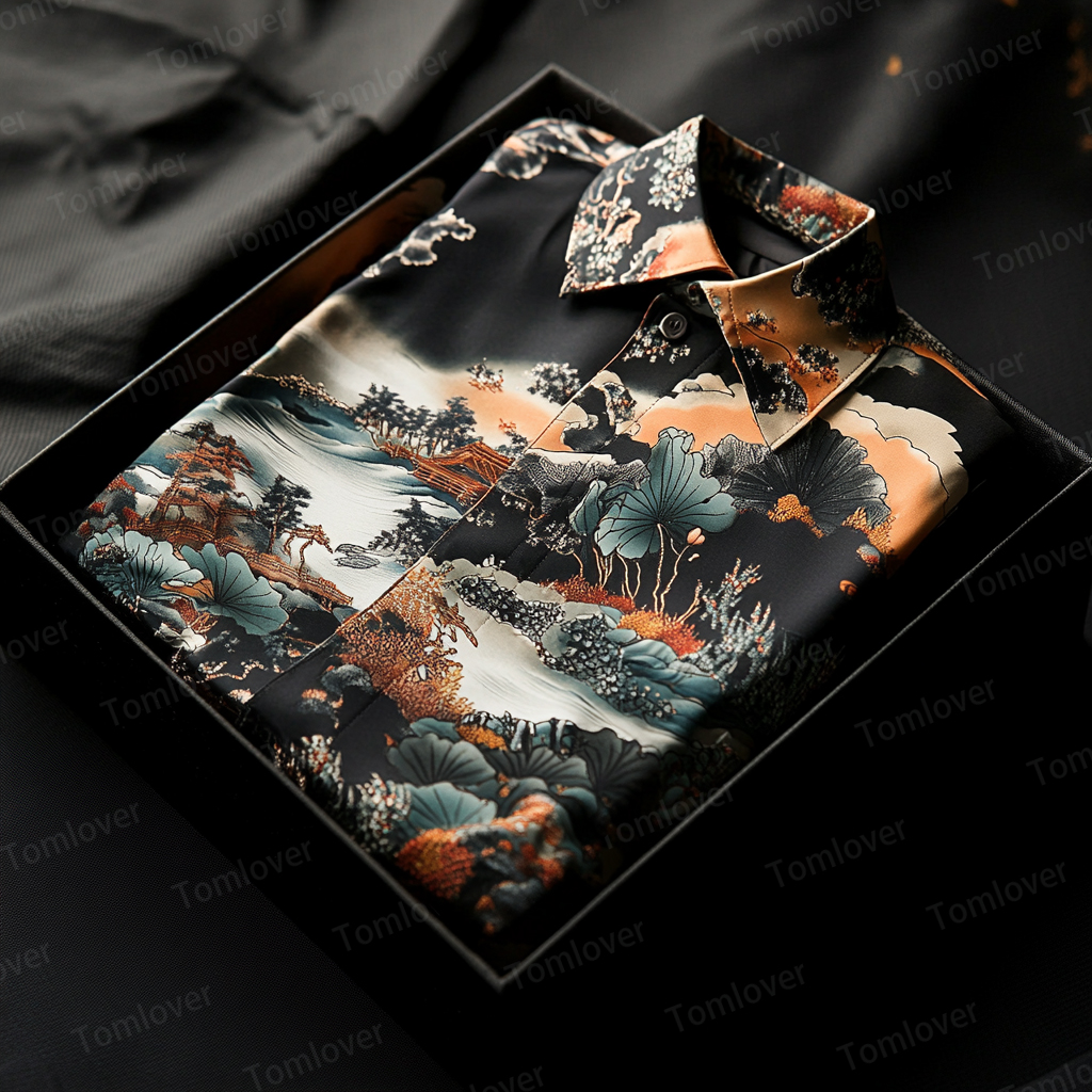 2025 Best Men's Unique Luxe Collection Classic Casual Shirt