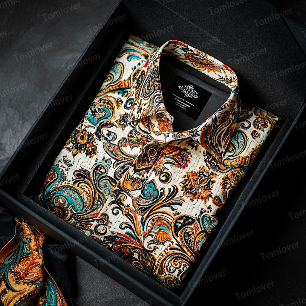 2025 Best Men's Unique Luxe Collection Classic Casual Shirt