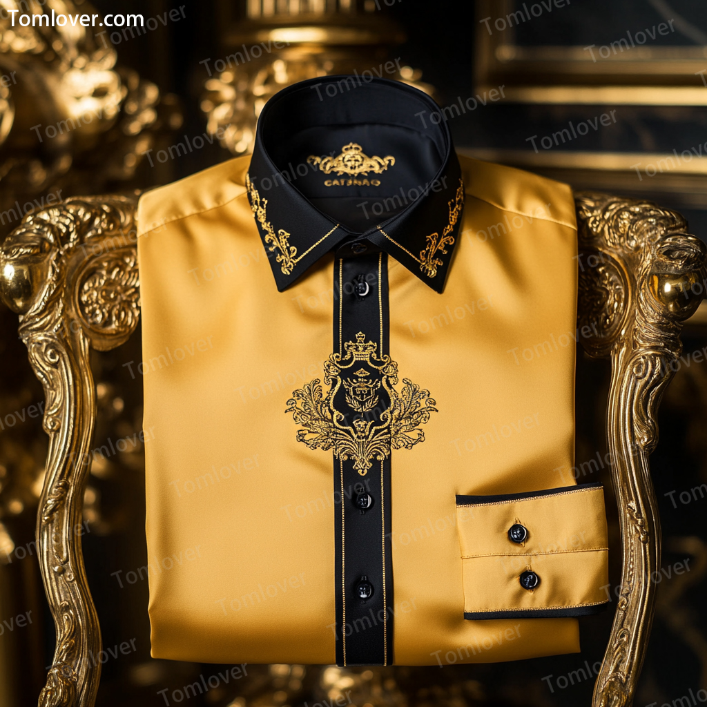 Men's Luxury Classic Design Unique Luxe Collection Casual Shirt