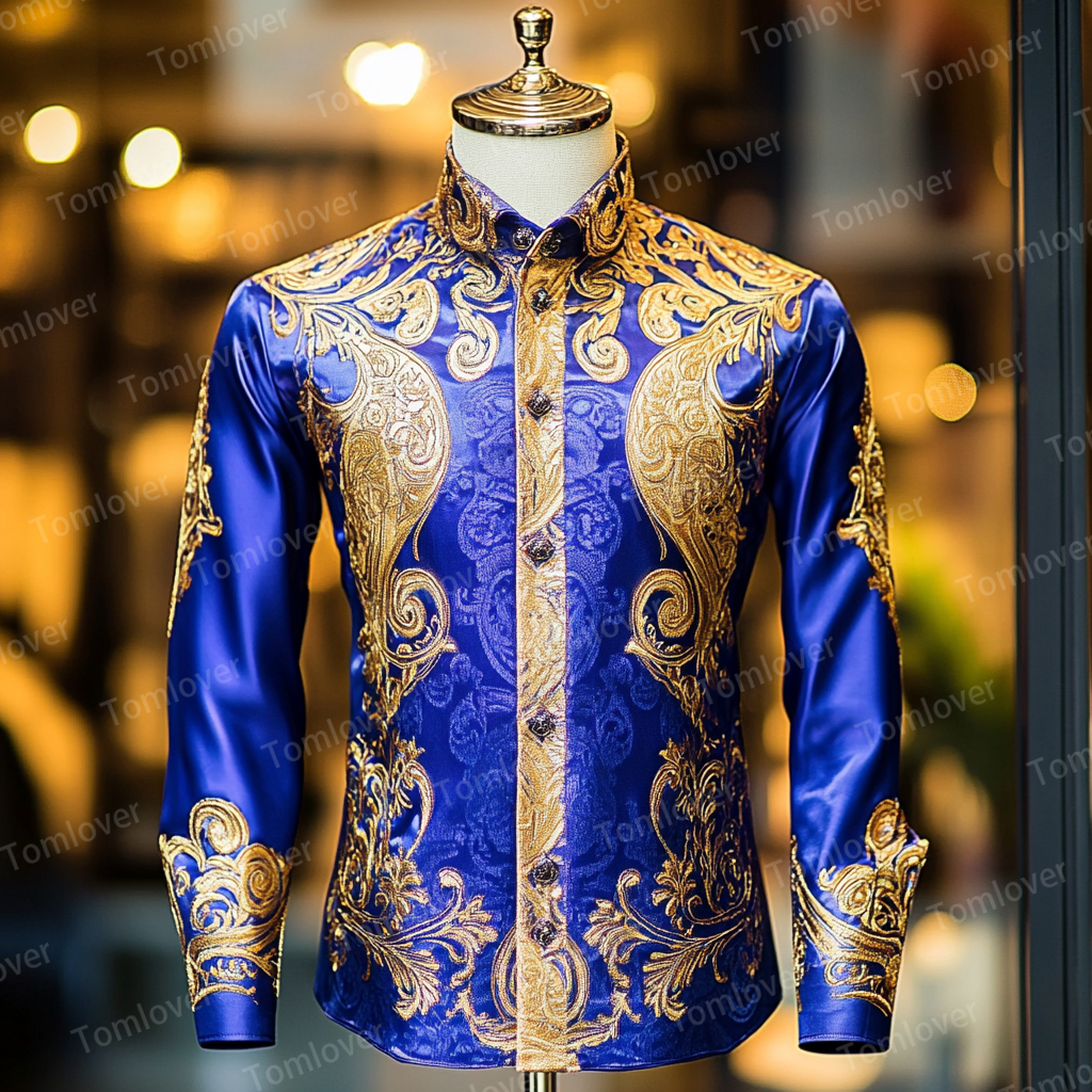 2025 Best Men's Unique Luxe Collection Classic Casual Shirt