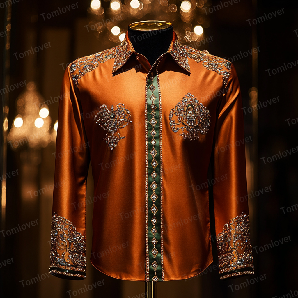 2025 Best Men's Unique Luxe Collection Classic Casual Shirt