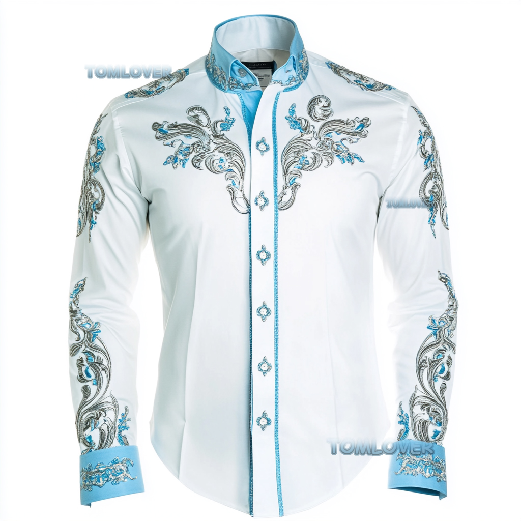 2025 Best Men's Unique Luxe Collection Classic Casual Shirt