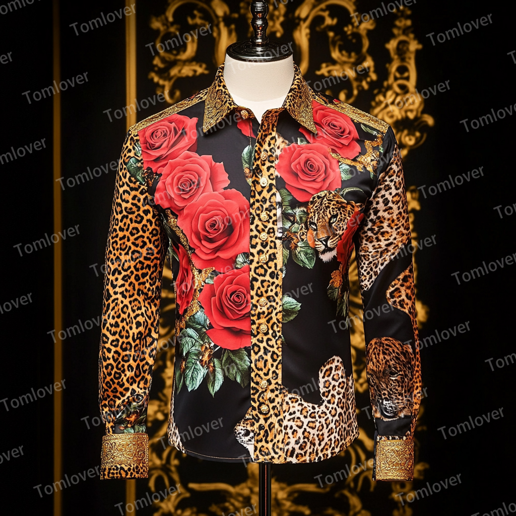 2025 Best Men's Unique Luxe Collection Classic Casual Shirt