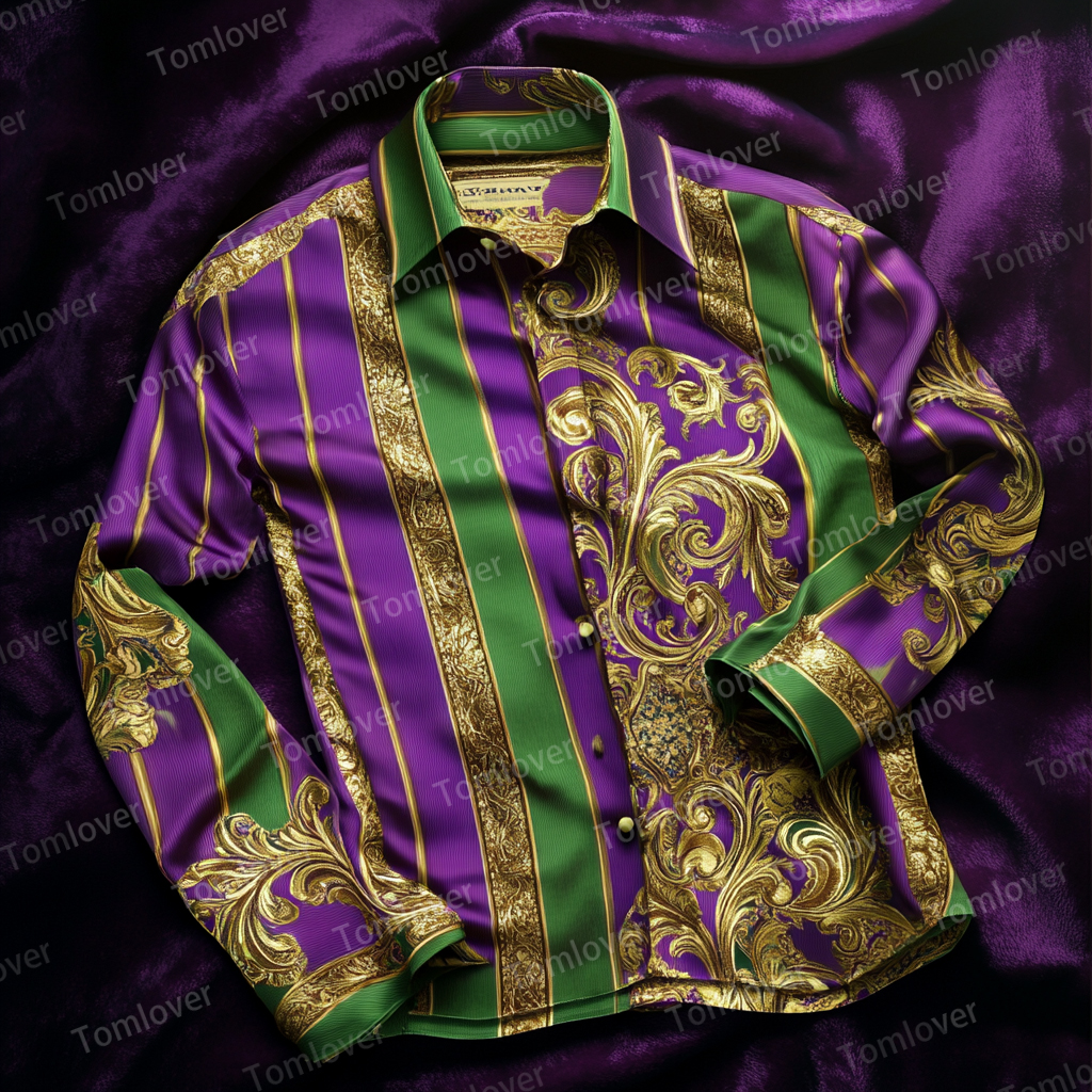 2025 Best Men's Unique Luxe Collection Classic Casual Shirt