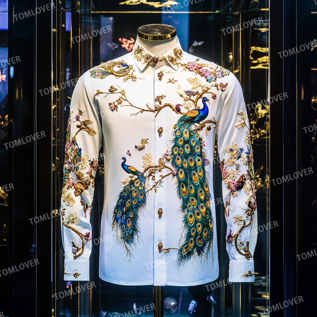 2025 Best Men's Unique Luxe Collection Classic Casual Shirt