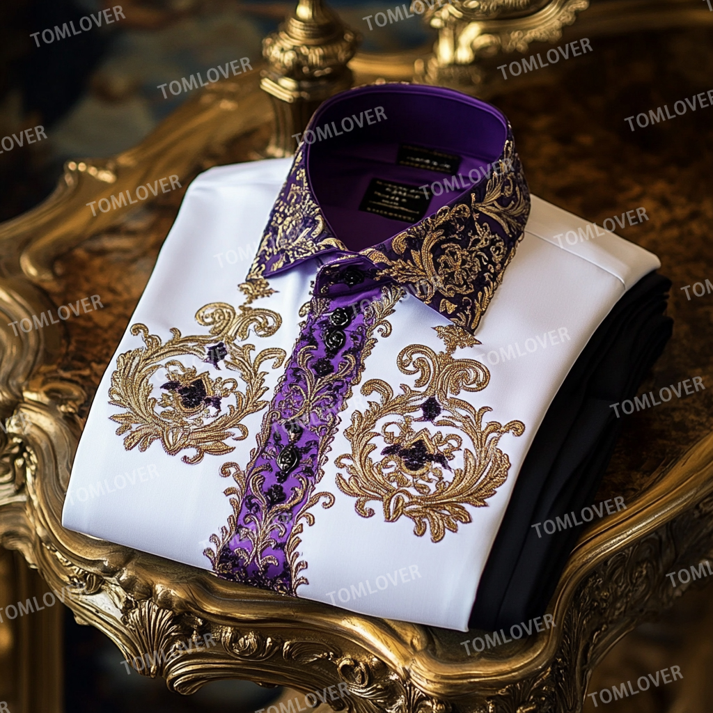 2025 High Elasticity Men's Classic design Unique Luxe Collection Classic Casual Shirt