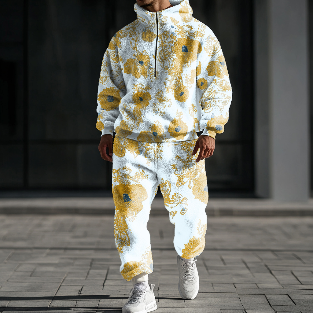 Unique design Men's fashion casual set