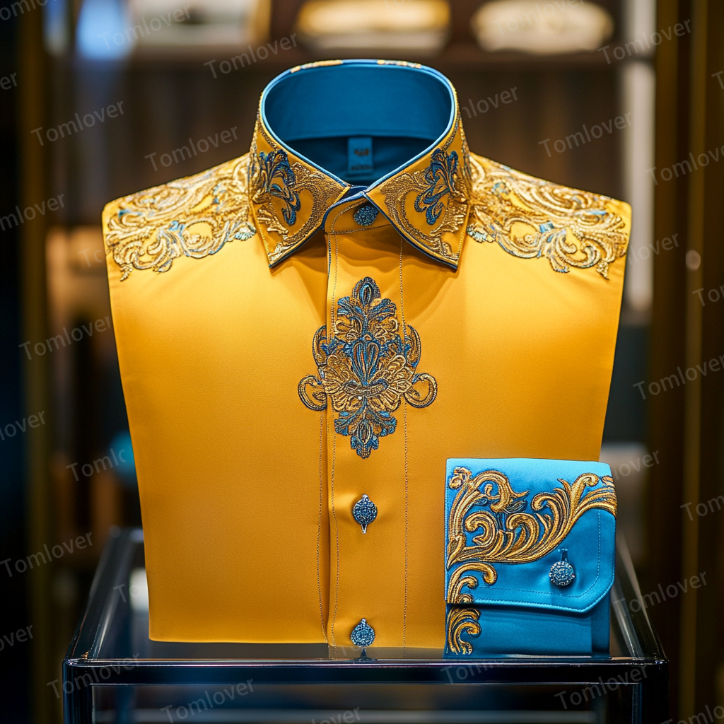 2025 Best Men's Unique Luxe Collection Classic Casual Shirt