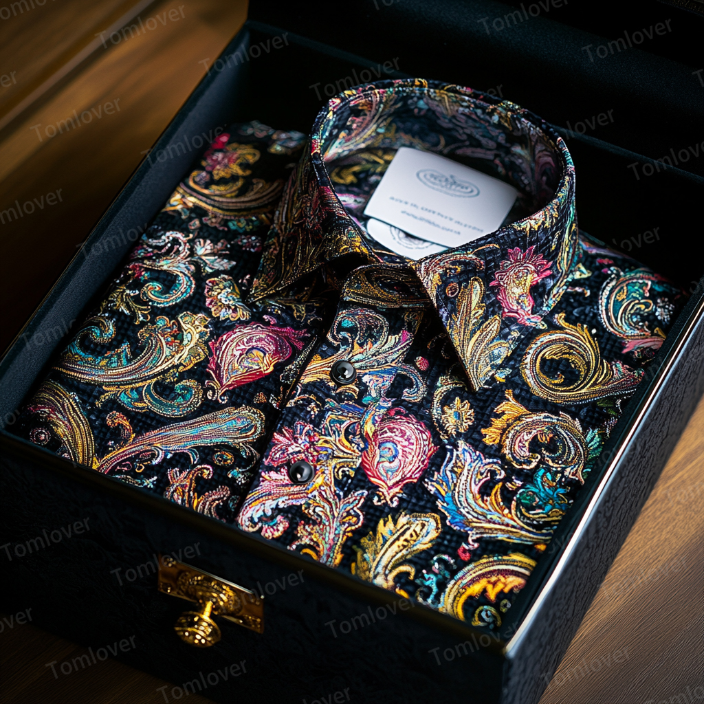 2025 Best Men's Unique Luxe Collection Classic Casual Shirt