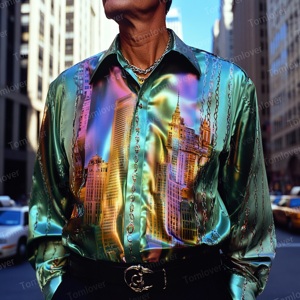 2025 Best Men's Unique Luxe Collection Classic Casual Shirt