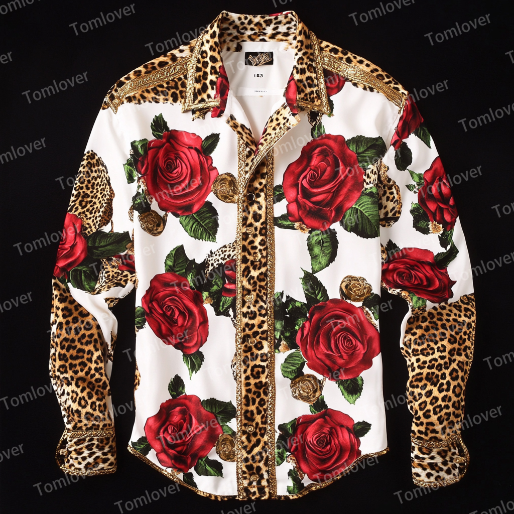 2025 Best Men's Unique Luxe Collection Classic Casual Shirt
