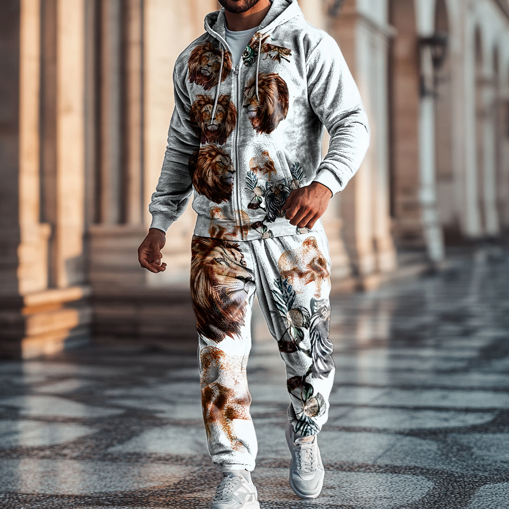 Unique design Men's fashion casual set