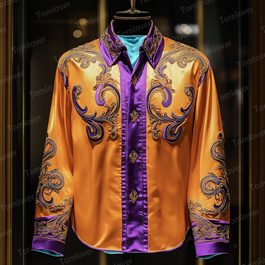 2025 Best Men's Unique Luxe Collection Classic Casual Shirt