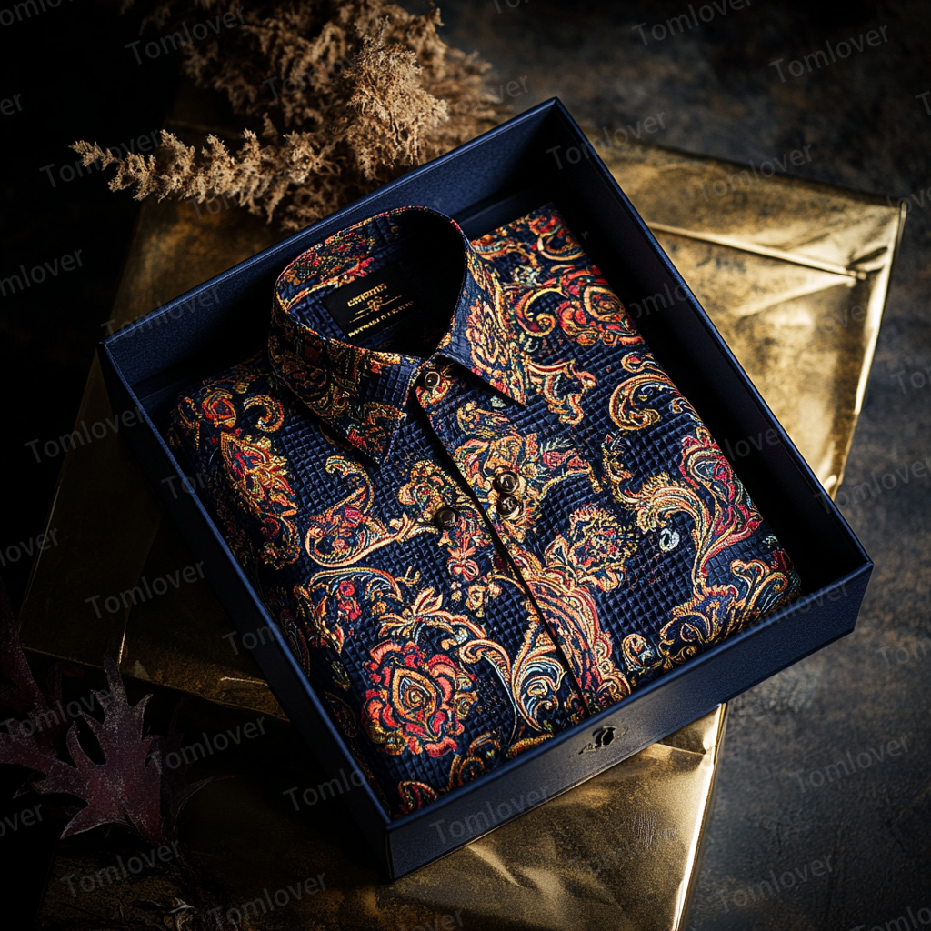 2025 Best Men's Unique Luxe Collection Classic Casual Shirt