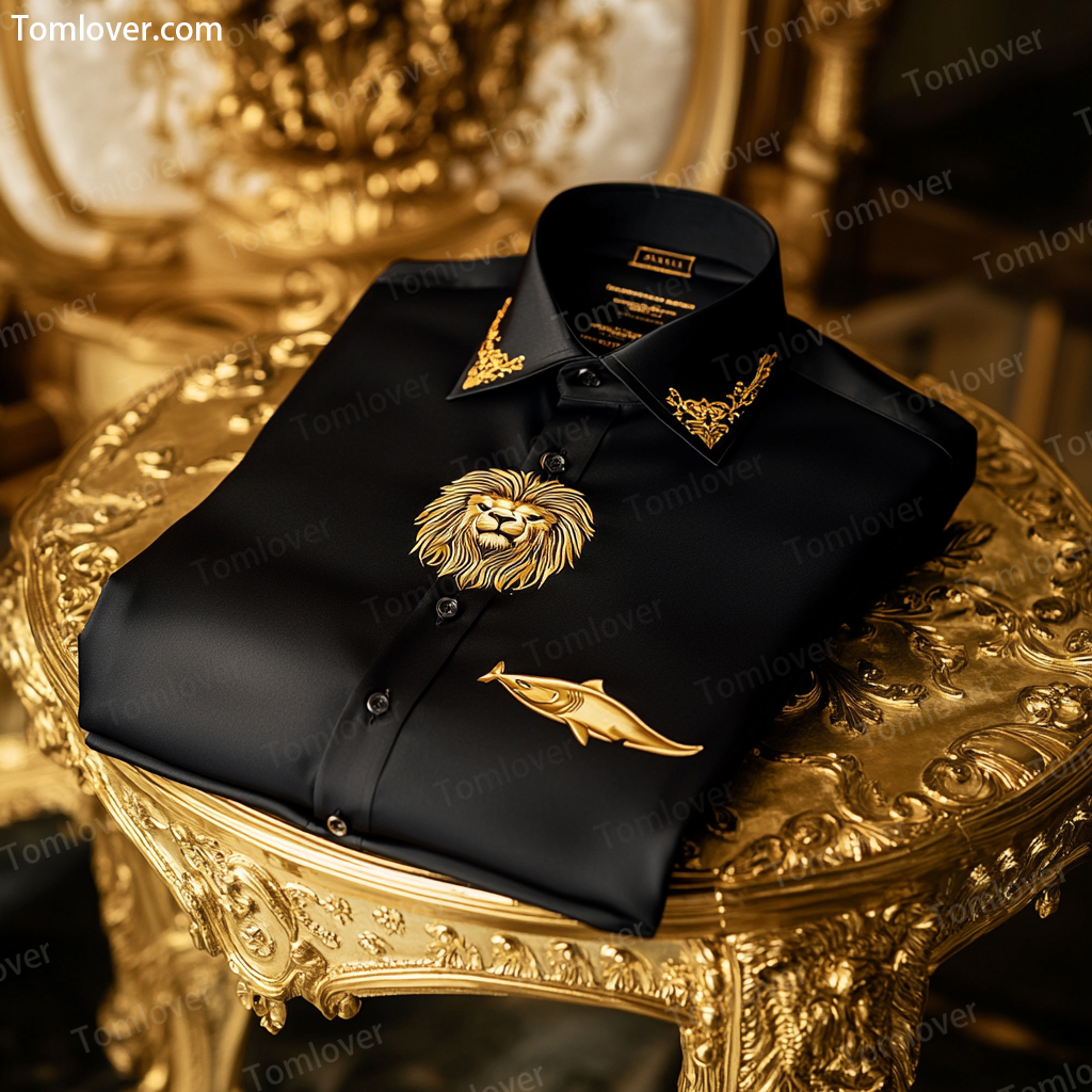 VIP Best Men's Classic aesthetic design Unique Luxe Collection Classic Casual Shirt