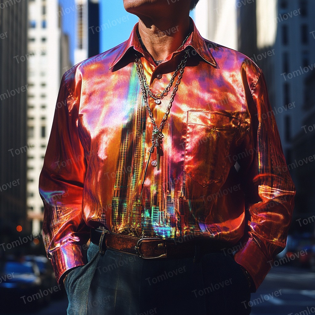 2025 Best Men's Unique Luxe Collection Classic Casual Shirt