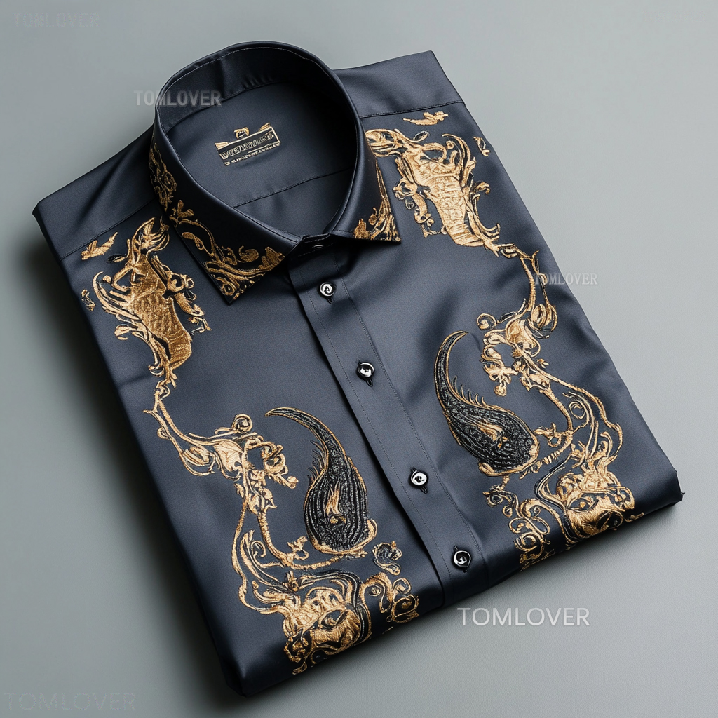 Best Men's Classic aesthetic design Unique Luxe Collection Classic Casual Shirt