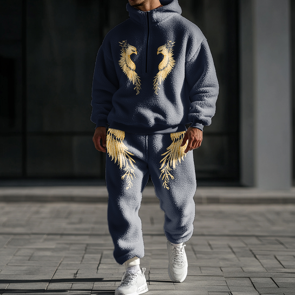 Unique design Men's fashion casual set